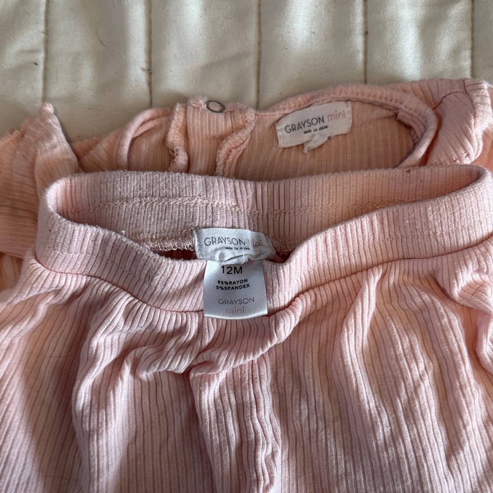 Pink Kids Matching Set - Picture 2 of 4